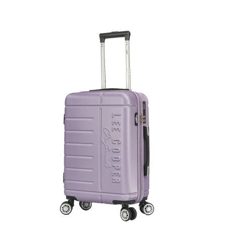 Valise de voyage au Maroc, Valise ABS Lee Cooper – Bagage de voyage robuste avec coque rigide en ABS, 4 roulettes multidirectionnelles, serrure à code, poche intérieure, sangles de maintien et doublure intérieure. Disponible en tailles 55 cm, 66 cm et 76 cm. Idéale pour voyages au Maroc et à l’international.