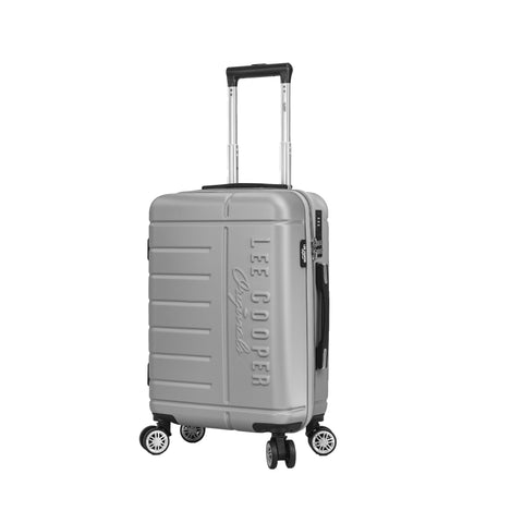 Valise de voyage au Maroc, Valise ABS Lee Cooper – Bagage de voyage robuste avec coque rigide en ABS, 4 roulettes multidirectionnelles, serrure à code, poche intérieure, sangles de maintien et doublure intérieure. Disponible en tailles 55 cm, 66 cm et 76 cm. Idéale pour voyages au Maroc et à l’international.