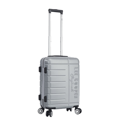 Valise de voyage au Maroc, Valise ABS Lee Cooper – Bagage de voyage robuste avec coque rigide en ABS, 4 roulettes multidirectionnelles, serrure à code, poche intérieure, sangles de maintien et doublure intérieure. Disponible en tailles 55 cm, 66 cm et 76 cm. Idéale pour voyages au Maroc et à l’international.