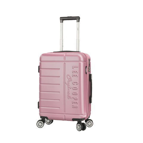 Valise de voyage au Maroc, Valise ABS Lee Cooper – Bagage de voyage robuste avec coque rigide en ABS, 4 roulettes multidirectionnelles, serrure à code, poche intérieure, sangles de maintien et doublure intérieure. Disponible en tailles 55 cm, 66 cm et 76 cm. Idéale pour voyages au Maroc et à l’international.