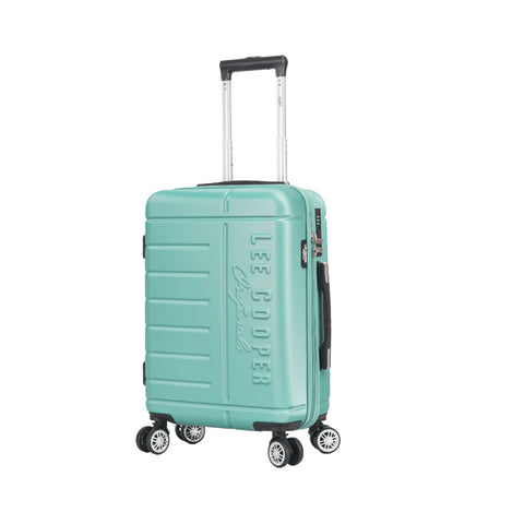 Valise de voyage au Maroc, Valise ABS Lee Cooper – Bagage de voyage robuste avec coque rigide en ABS, 4 roulettes multidirectionnelles, serrure à code, poche intérieure, sangles de maintien et doublure intérieure. Disponible en tailles 55 cm, 66 cm et 76 cm. Idéale pour voyages au Maroc et à l’international.