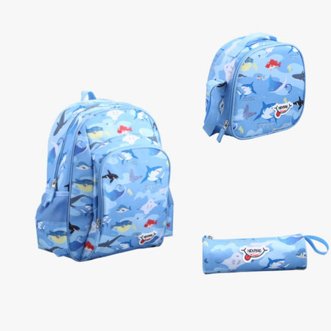 PACK TEENPACK KIDS Cartable + Trousse + Lunch Box