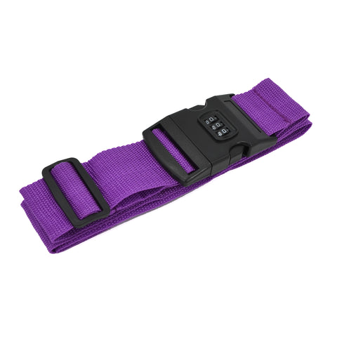 Ceinture bagage cadenas CBNB-15W- Violet