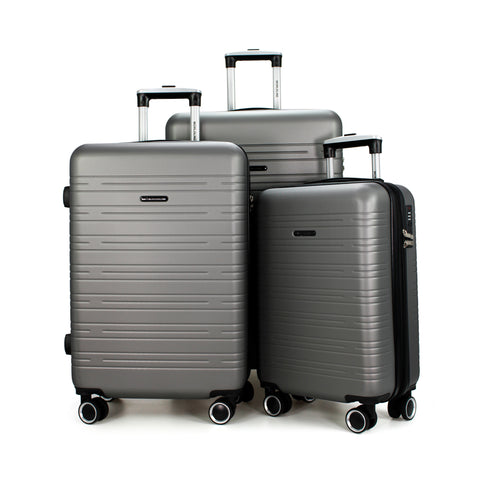 Valise de voyage au Maroc, valise Worldline 4 roulettes – bagage en soute avec serrure à code, poche intérieure et roulage fluide – vente au Maroc sur monbagage.ma