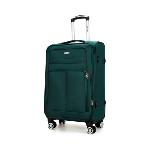 Valise de voyage Maroc Polyester Worldline 619, ensemble de 3 valises cabine et soute avec serrure TSA et roulettes 360°. Idéal pour voyager tout vos voyages