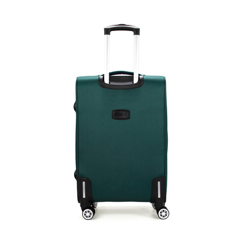 Valise de voyage Maroc Polyester Worldline 619, ensemble de 3 valises cabine et soute avec serrure TSA et roulettes 360°. Idéal pour voyager tout vos voyages