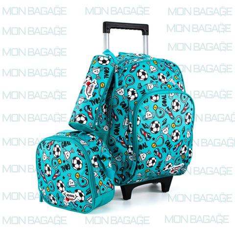 PACK KIDYBAG TROLLEY + TROUSSE + SAC GOUTER