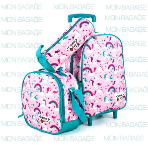 Pack Teen pack kids Trolley + sac goûter + trousse
