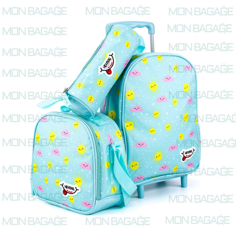 Pack Teen pack kids Trolley + sac goûter + trousse
