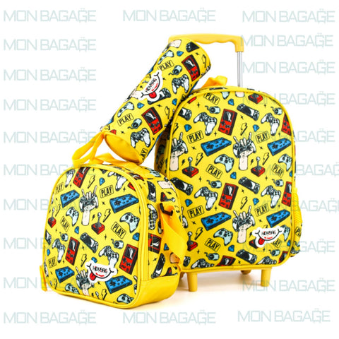 Pack Teen pack kids Trolley + sac goûter + trousse