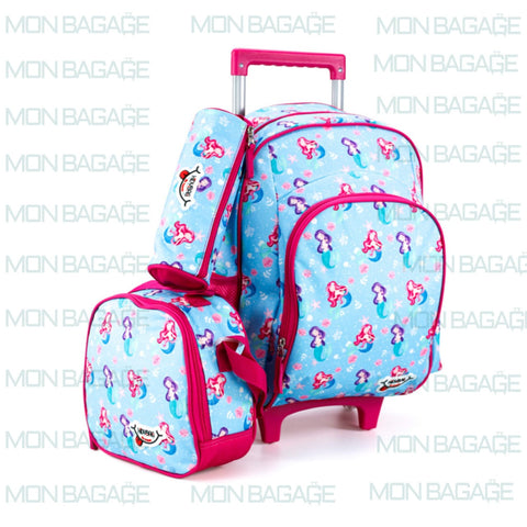 PACK KIDYBAG TROLLEY + TROUSSE + SAC GOUTER