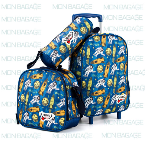 Pack Teen pack kids Trolley + sac goûter + trousse