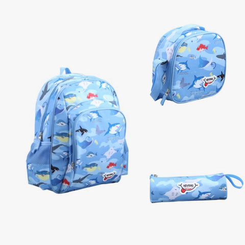 PACK TEENPACK KIDS Cartable + Trousse + Lunch Box