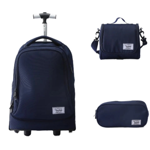 PACK TEENPACK JUMBO Grandes roues Trolley + Trousse + Lunch Box