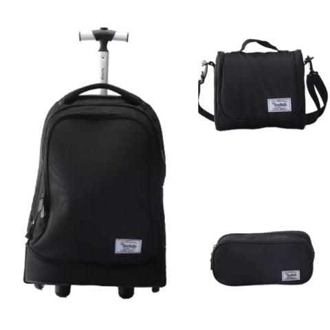 PACK TEENPACK JUMBO Grandes roues Trolley + Trousse + Lunch Box